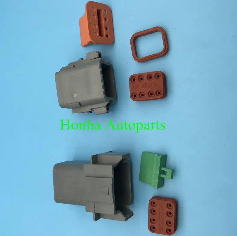 

8 Pin Deutsch DT06-8S DT04-8P Female Male DT Series Automotive Connector Waterproof Electrical Wire Connector