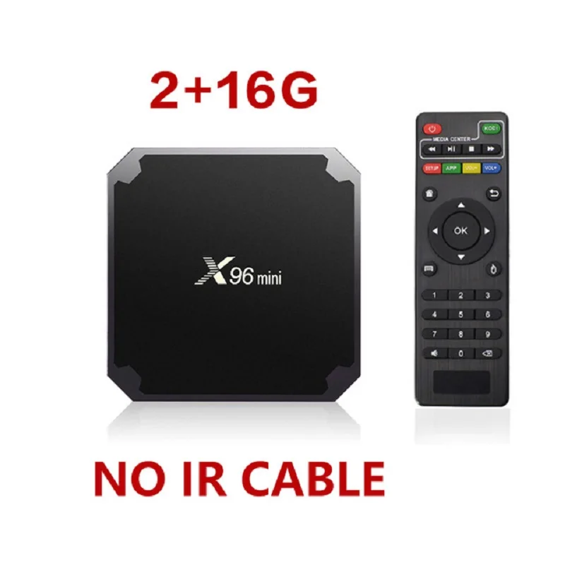 

X96 Mini Tv Box Android 2GB 16GB Quad Core WiFi Media Player 1GB 8GB Smart Set-Top Wireless WIFI France Iptv Abonnement