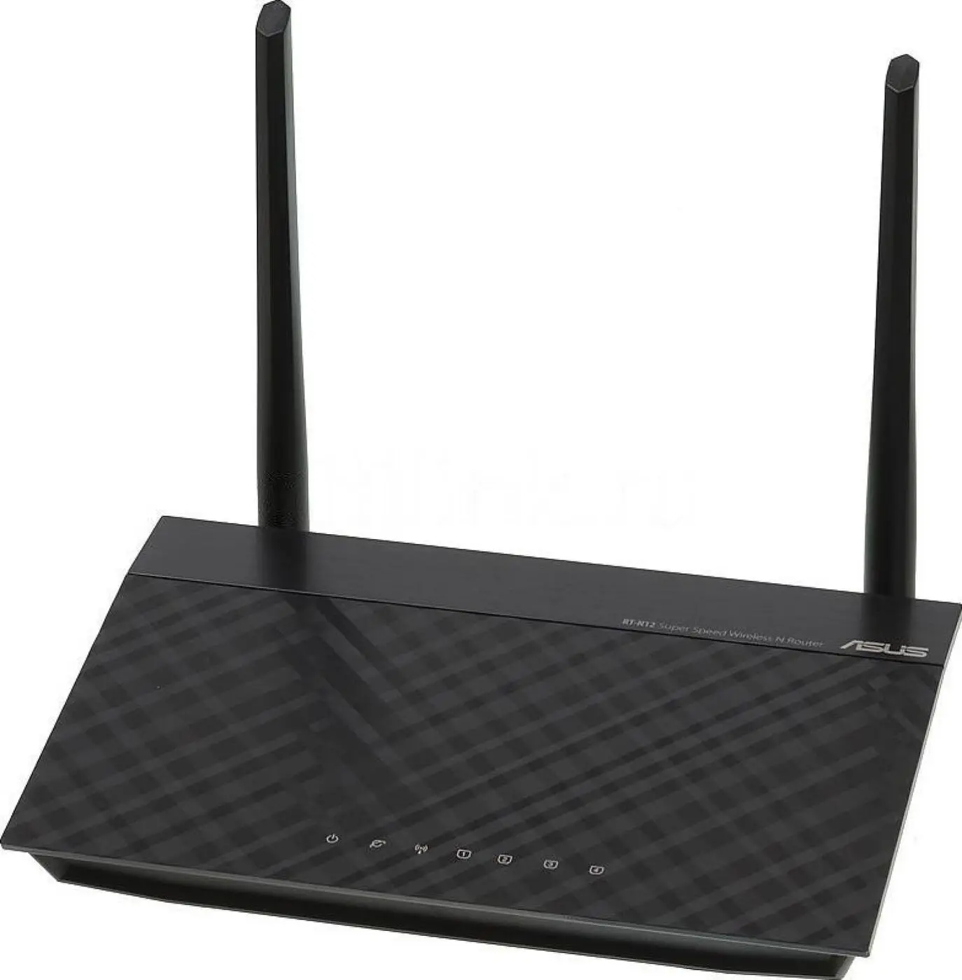 Роутер беспроводной Asus RT-N12 N300 10/100BASE-TX черный |