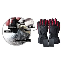 Электротермальные перчатки водонепроницаемые быстронагревающиеся зимние дышащие ботинки аксессуары для скалолазания и катания теплые перчатки