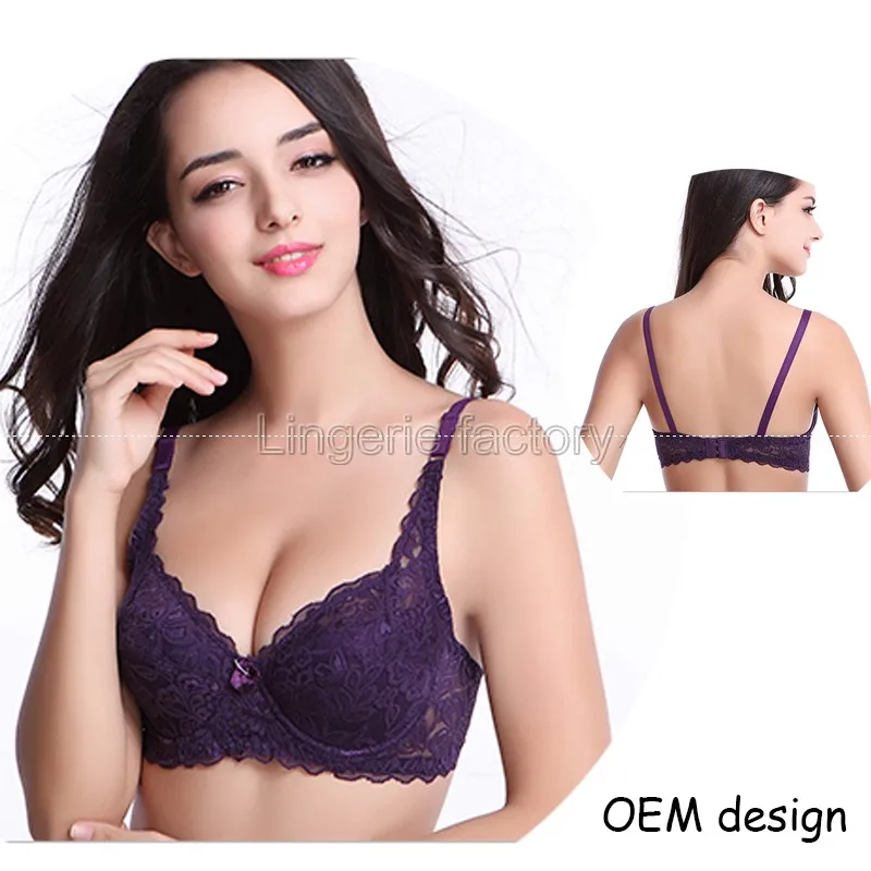 

2019 Sexy bra top Women Lingerie v Bra Backless Underwear Plunge Sexy Bras Intimates Female DropShipping
