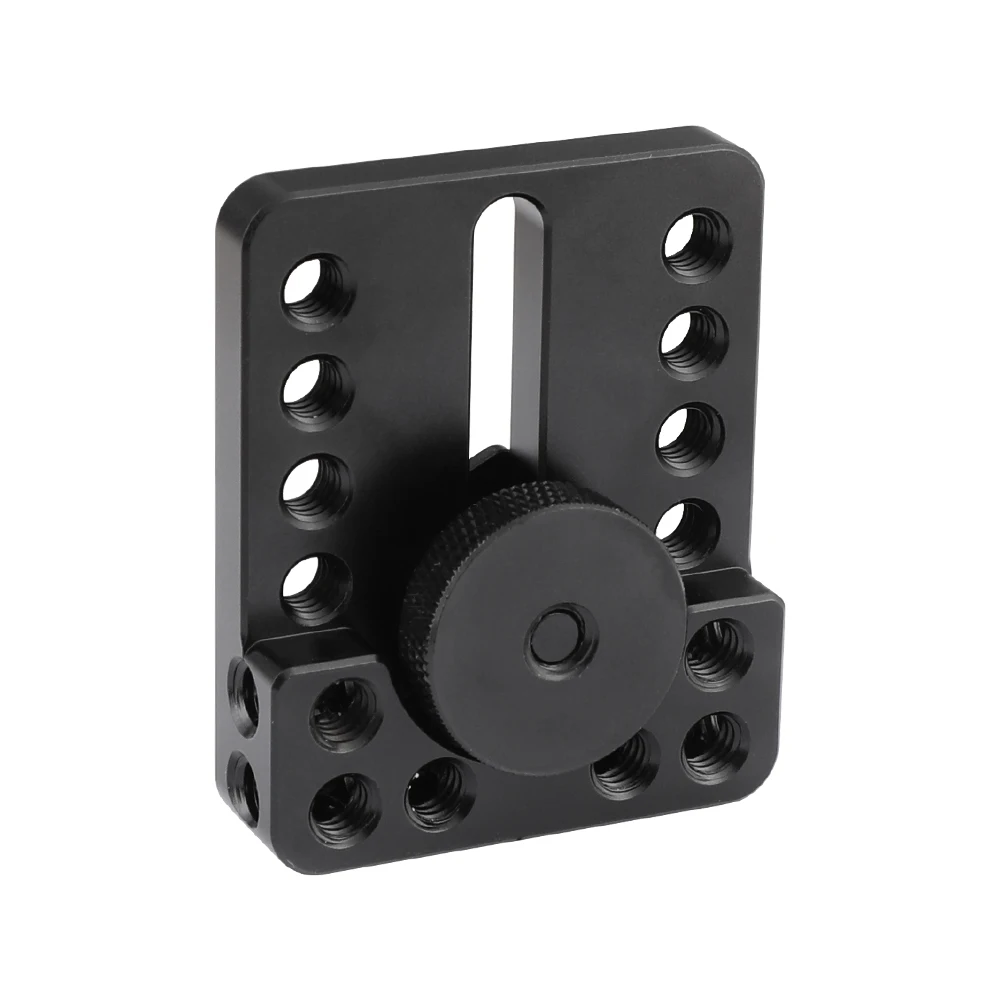 CAMVATE 다용도 탑 치즈 플레이트 퀵 릴리스 플레이트, 신발 마운트 및 1/4 인치 스레드 홀, DSLR 카메라 케이지 리그 DIY 설치