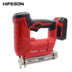 Agrafeuse à ongles électrique sans fil F30C 1500/3000MA, 30MM, cadre de meuble, outils de travail du bois 
