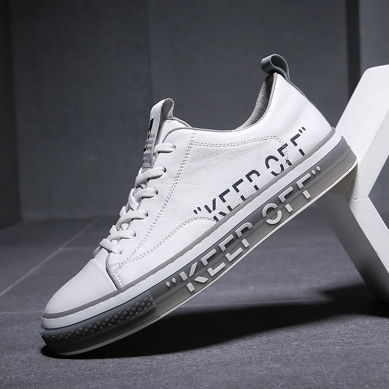 

Men's casual leather shoes men's leather shoes British men's shoes hip-shoes Korean version 2019 autumn new 100-set shoes