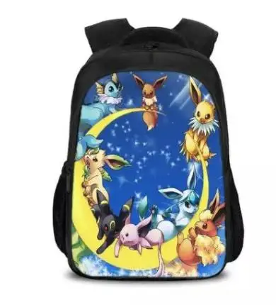 Ash Ketchum/Пикачу школьные рюкзаки для девушек мальчиков рюкзак переноски детей