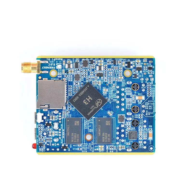 Porto Duplo dos Ethernet de Nanopi r1 Allwinner h3 1gb Wifi & bt Emmc a Bordo com Usb & Porta Serial para o Lote - Imagem 3