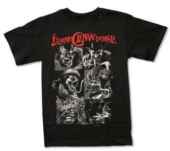 

Insane Clown Posse Blocks Black T Shirt New Icp homme Plus Size Tee Shirt