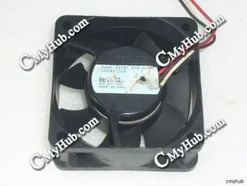 

For Nidec D06K-24TS7 01B AX AX640170A DC24V 0.04A 6025 6CM 60mm 60x60x25mm 3Pin Cooling Fan
