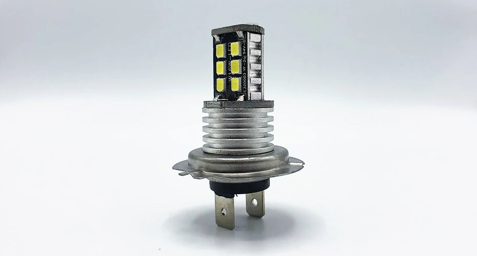 LOAUT H7 9 SMD 3528 автомобиль светодиодный лампы супер яркие белые Противотуманные фары 12V 24V Белый вождения дневные ходовые лампы Авто Мото грузовик