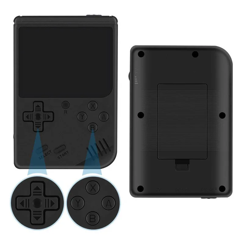Ретро портативная мини игровая консоль 8 Bit 3 0 дюймов цветной ЖК дисплей детский