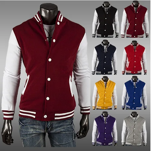 

Fashion Spring Clothing Special Offer Coat Large Size Men'S Wear AliExpress Hot Selling Men Stand Collar Baseball Shirt Jacket