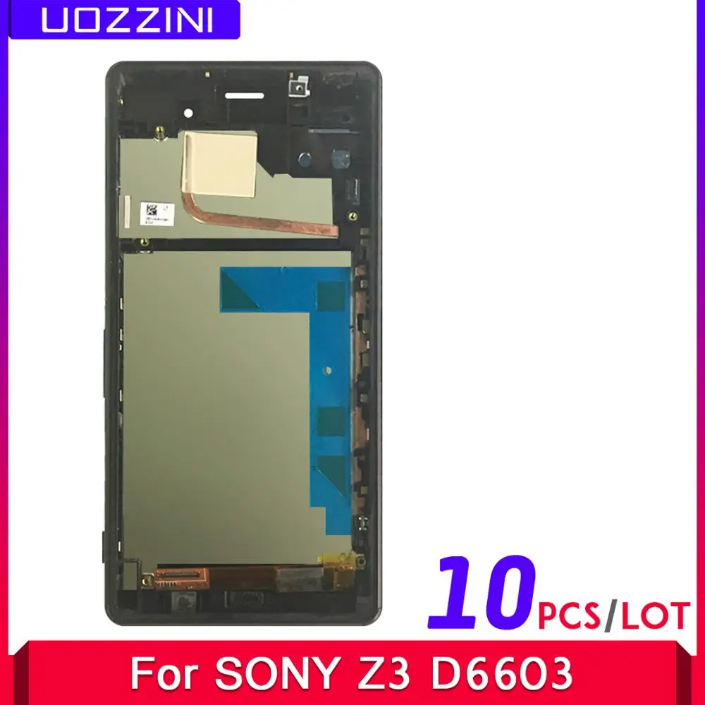 10 шт. 100% для sony Xperia Z3 D6603 D6633 D6643 D6653 ЖК-дисплей Дисплей кодирующий преобразователь