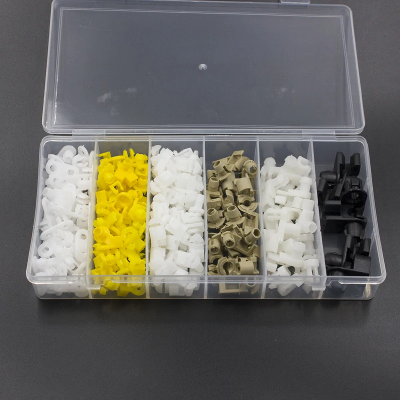 YU HUAN JI JIAN 200PCS Auto Auto Türschloss Stange Verschluss Retainer Draht Kunststoff Clip – Detail 1