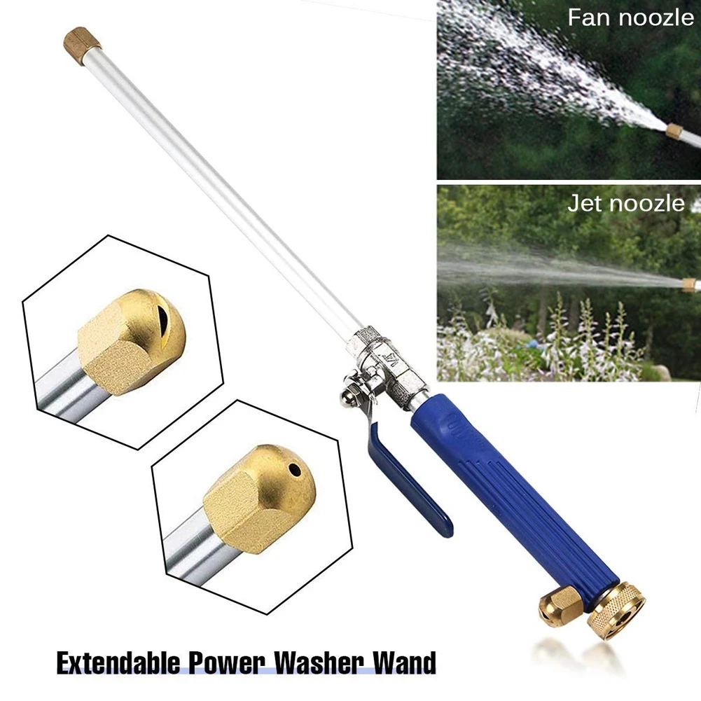 Car High Pressure Water Gun 46cm Jet Garden Washer Watering Spray Cleaning Tool for Garden