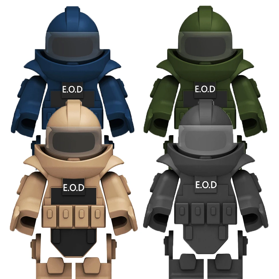 Конструктор SWAT аксессуары для фигурок шлема армированное оборудование комплект