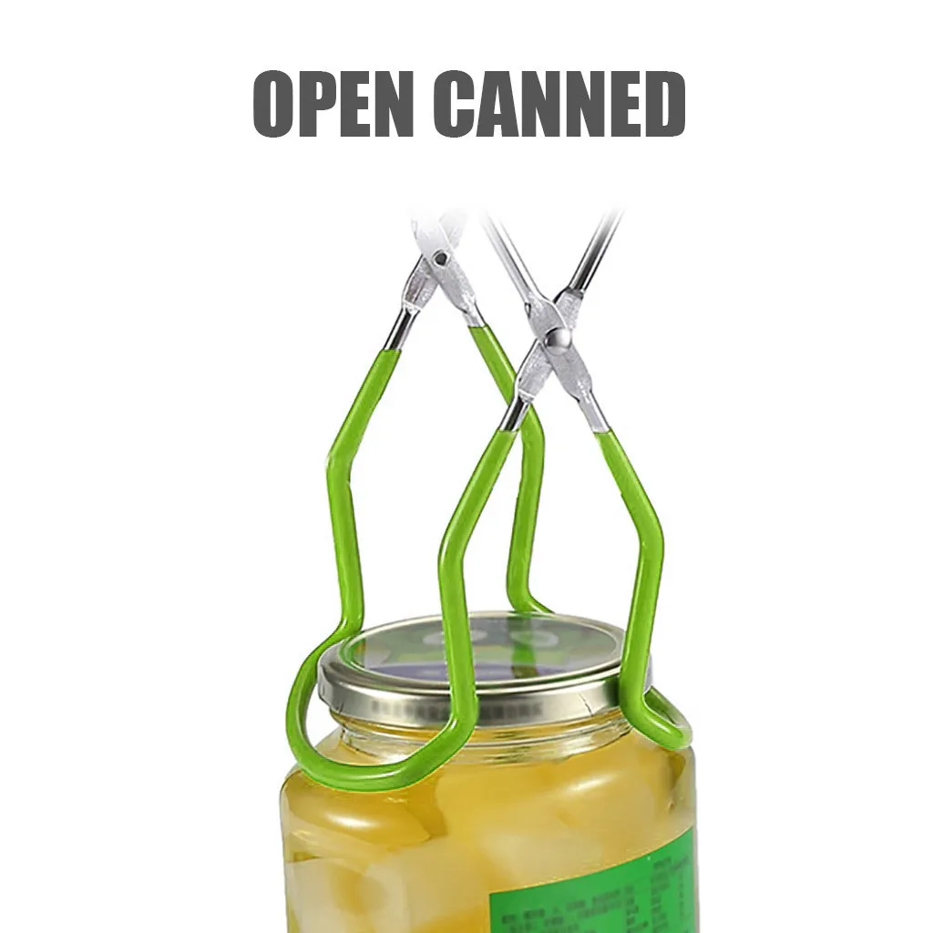 1 шт. консервная банка подъемник щипцы из Нержавеющей Стали Jar с ручкой