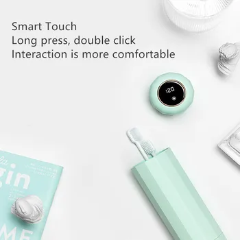 

UV Ultraviolet Disinfection Sterilization Toothbrush Cup Smart Holder Storage UV Sterilizer Box Electronic Screen Display Cup