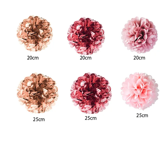 Rose Pink 6Pcs