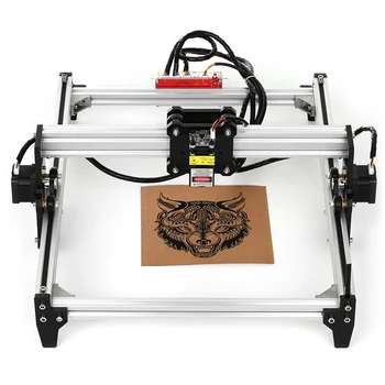 

Desktop DIY Laser Engraving Machine CNC Engraver Carver Laser Printer with Protective Glasses for Carving Cutting and Engraving
