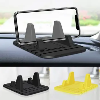 

Universal Soft Silicone Mobile Phone Holder Car Holder Support For Mobile Phone Anti Slip Dashboard Phone For IPhone XS Xiaomi