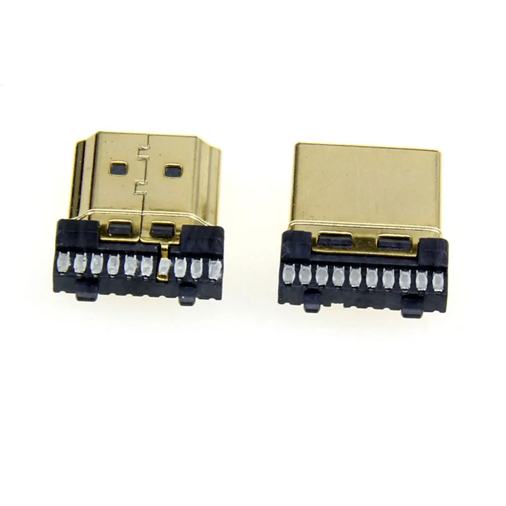 HDMI сварочный разъем HDMI 2,0 штекер DIY HD линии адаптеры поддержка 4K 2K HDMI 2,0/1,4/1,3