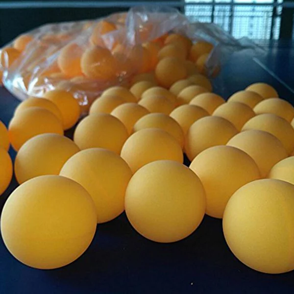 50 pcs 40 mm table tennis training balls, ping pong balls, Yelow/White Random