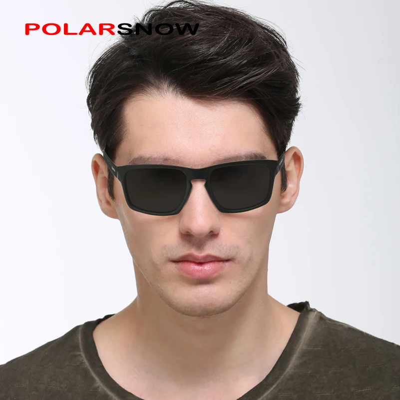 Солнечные очки POLARSNOW P8966 мужские модные поляризационные зеркальные аксессуары