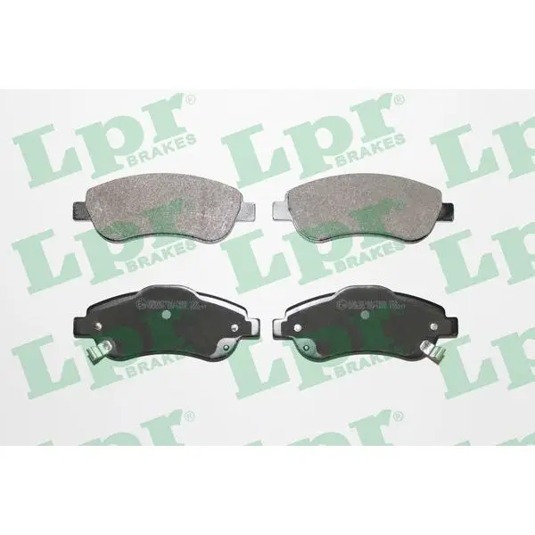 Колодки тормозные HONDA CR-V III 07- передние LPR 05P1456