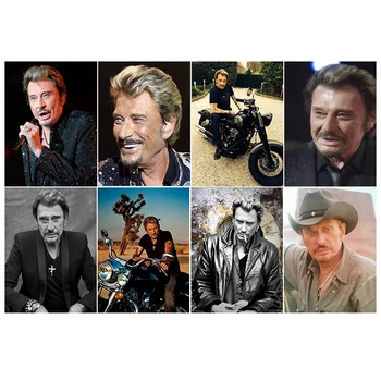 

Johnny hallyday 5d DIY Diamond Painting Full Square Diamond Embroidery Diamond Mosaic cross stitch for Home Decoration Gift