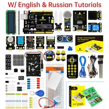 NEW Upgraded Keyestudio Super Starter kit with V4.0 Board for Arduino Starter kit for UNOR3 32Projects + Tutorial W/Gift Box