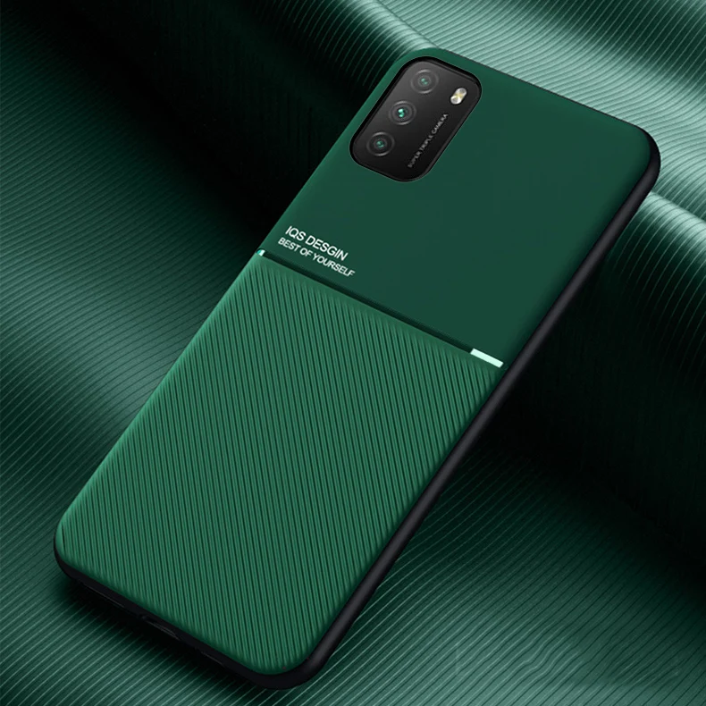 Pro Xiaomi Redmi 9T Case Car Magnet Holder Kryt Na Xiaomi Redmi Note 9T Pouzdra Matná kůže Redmi9T 9 T Note9T Bumper C_voghion.com