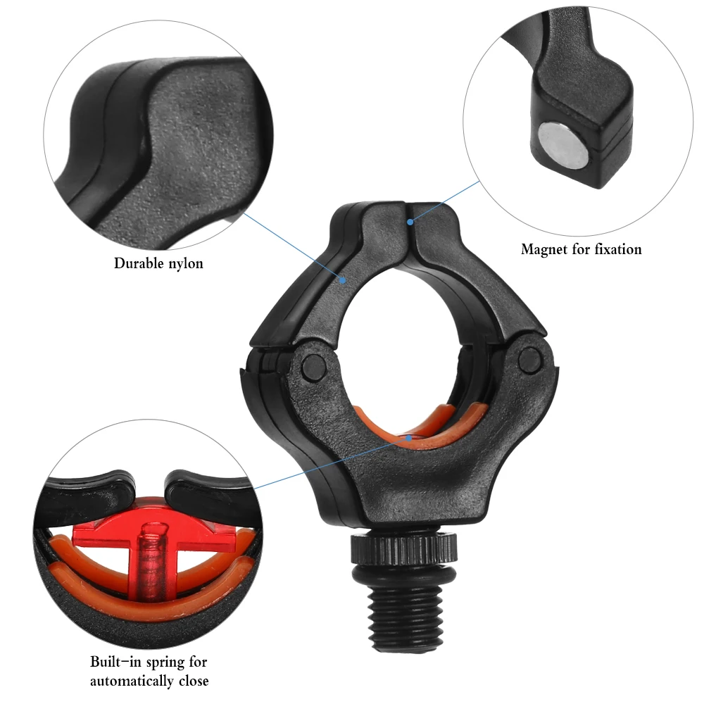 

1/2/3/4 PCS Fishing Rod Rest Holder Head Fishing Grip Bracket Head Fishing Connect Tool for Carp Fishing Pesca