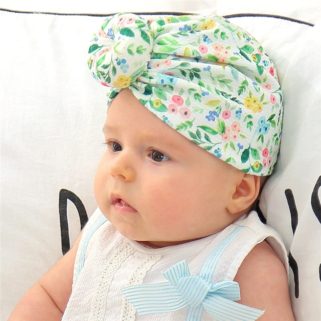Baby Boy Girl Turban Kids Infant Toddler India Hat Lovely Cotton Soft Newborn  Baby Beanie Caps