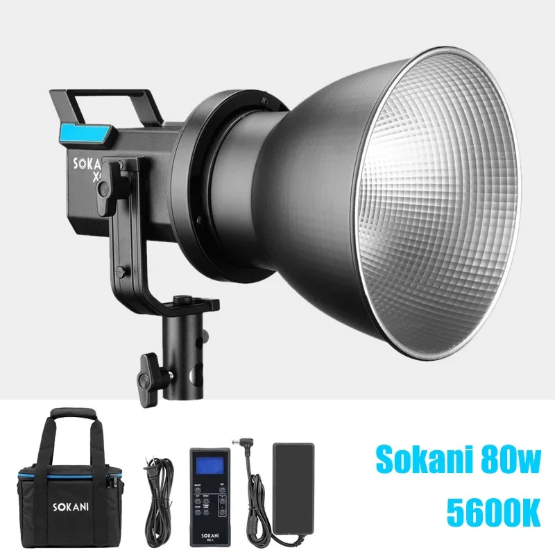 Sokani X60 v2 80 Вт светодиодный видео светильник 5600K Дневной фон с изображением природы