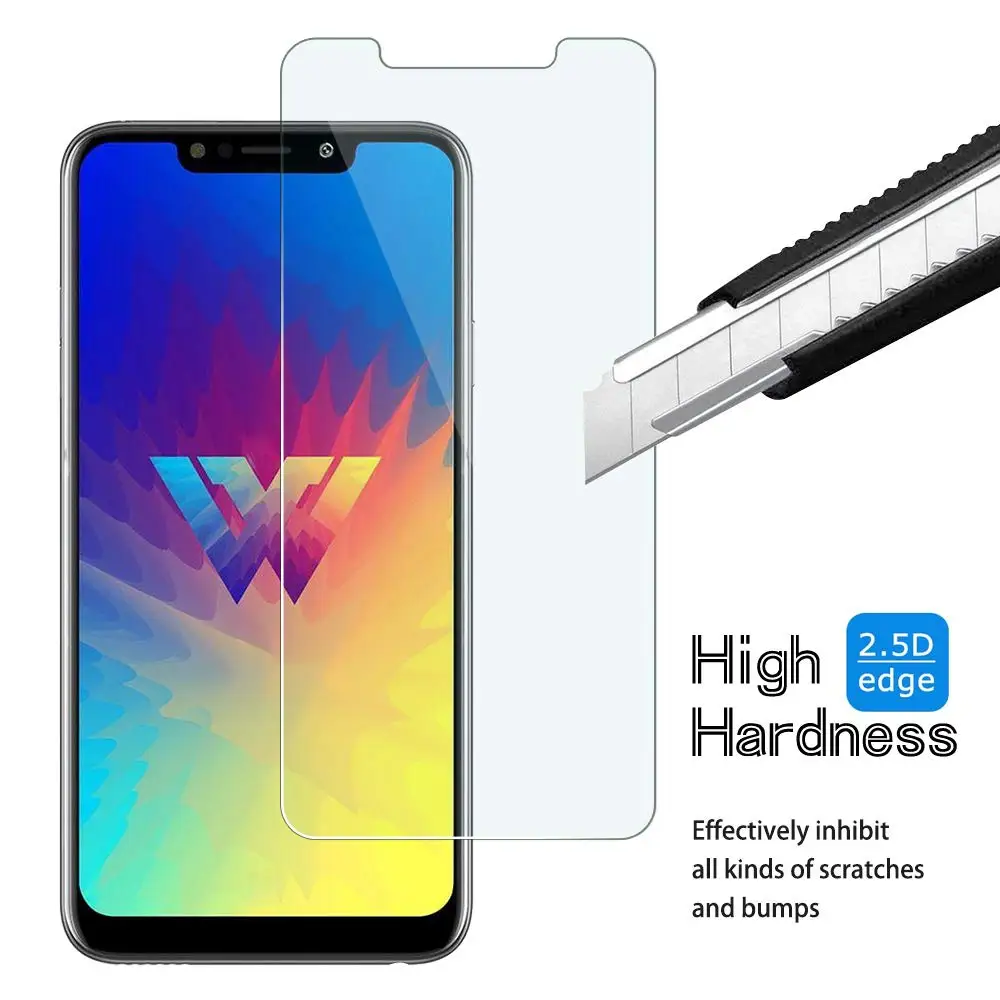

2.5D 9H Screen Protector for LG W10 W30 G6 G7 G8 Thinq K40 K50 Clear Tempered Glass for LG Q60 Q7 Q9 Stylo 4 5 Protective Film
