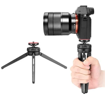 

Neewer Mini Tabletop Tripod Stabilizer Grip, Lightweight Portable Aluminum Alloy Stand for DSLR Cameras, Smartphones,Video