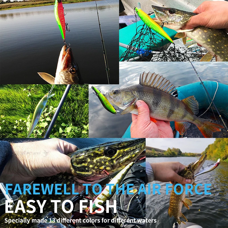 BEARKING Minnow Fishing Lure 6