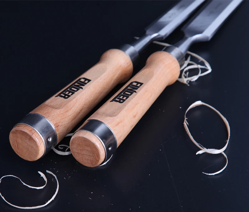 4 шт. 25-51 мм резьба долото плотник инструмент плоское долото для дерева набор CR-V Профессиональный резной нож резчик резьбы по дереву инструменты