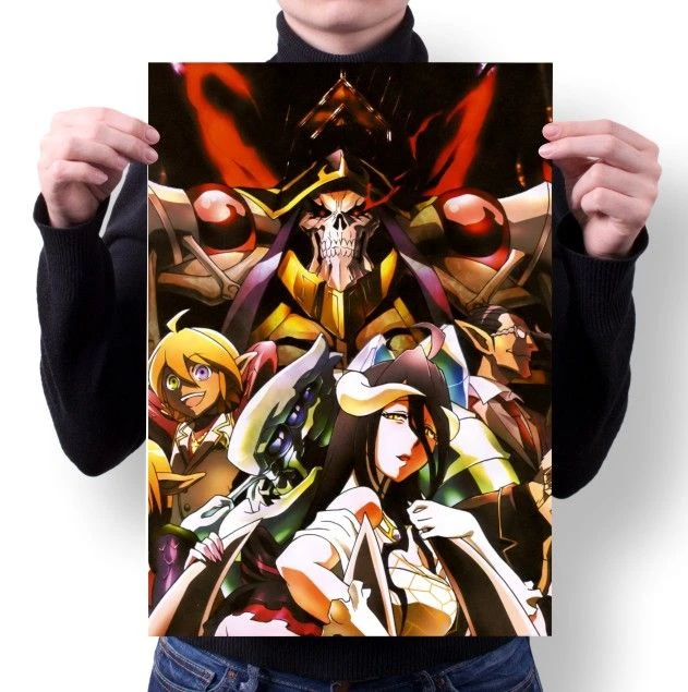 Poster Locandina Anime Overlord II