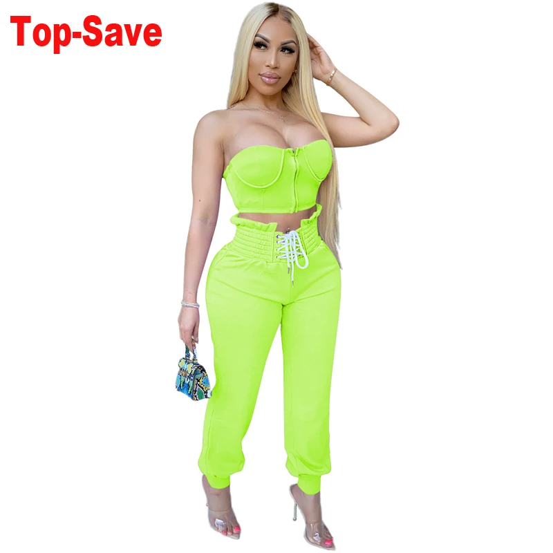 Модный повседневный Женский комплект из 2 предметов одежда для фитнеса леггинсы +