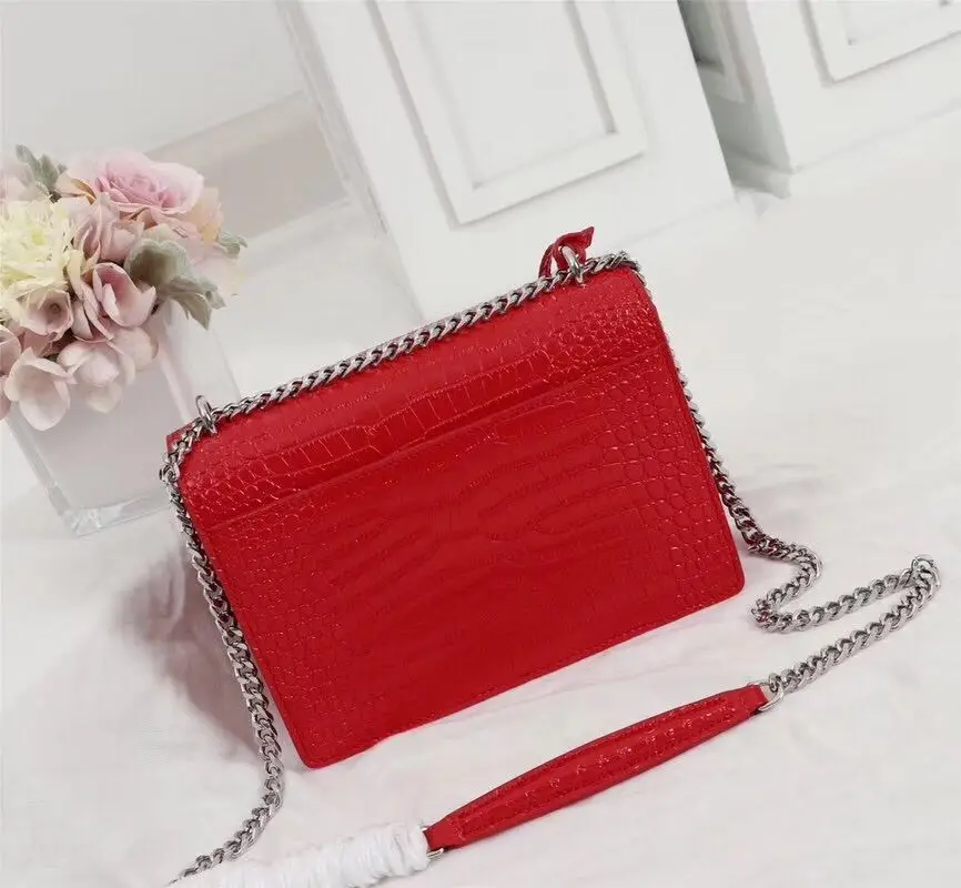 

Free shipping of luxury bags of luxury handbags and shoulder bags of crocodile leather fashion luxury brand women's bags