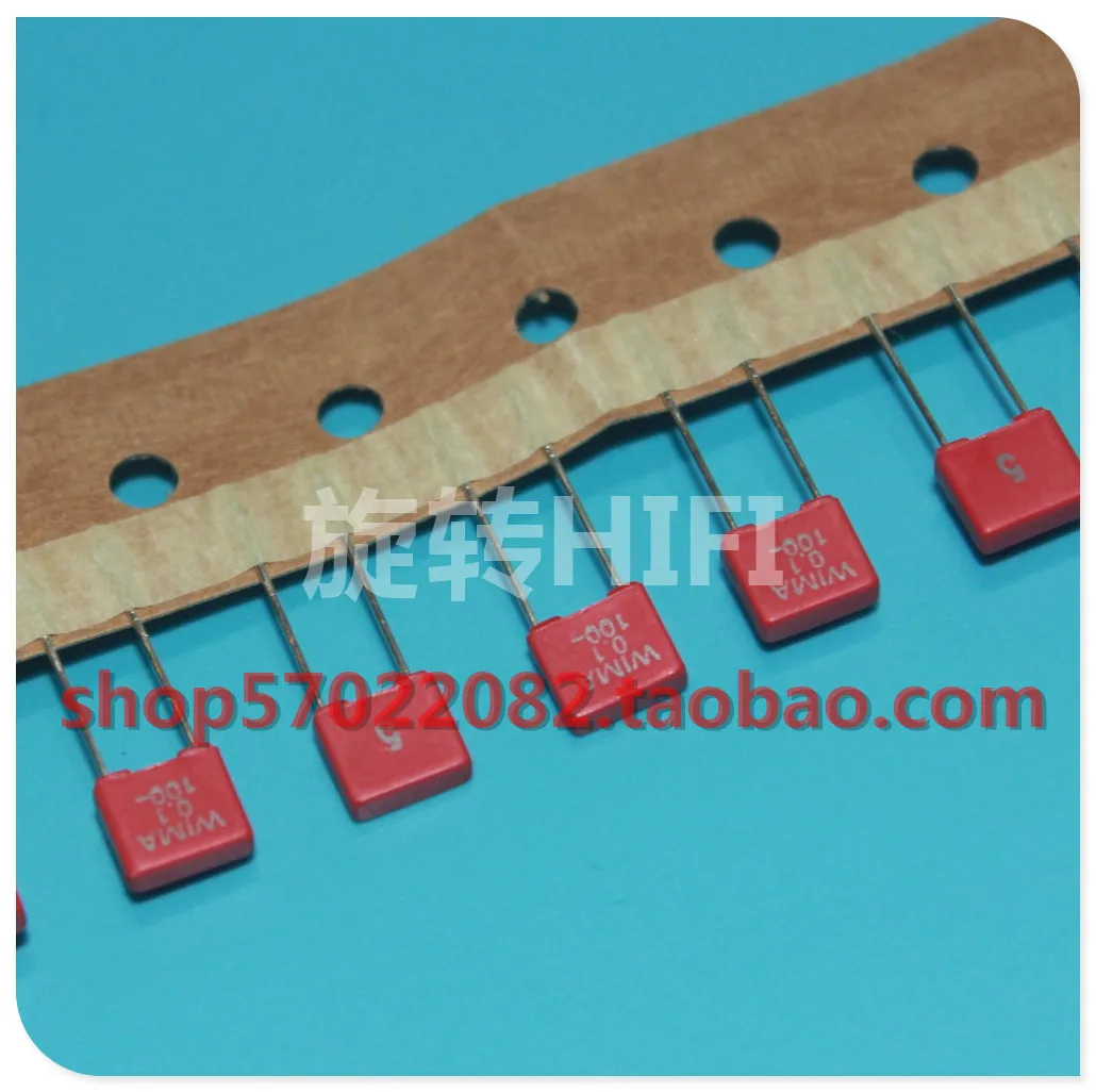 20 шт. новый красный WIMA MKS2 104 100VDC мкФ 63VDC 0 1 V 100nf 100/104 63V 100 P5 MKS 100N63V|Операционные