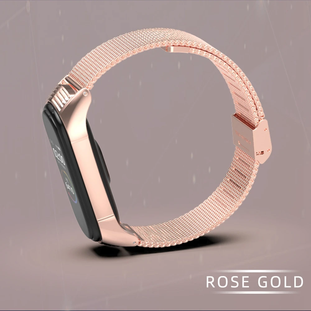 Браслет mi jobs для Xiaomi mi Band 4 3 Smartband TF mi lan браслет для Xiaomi mi band 3 ремешок mi Band 4 Металлический Безвинтовой ремешок