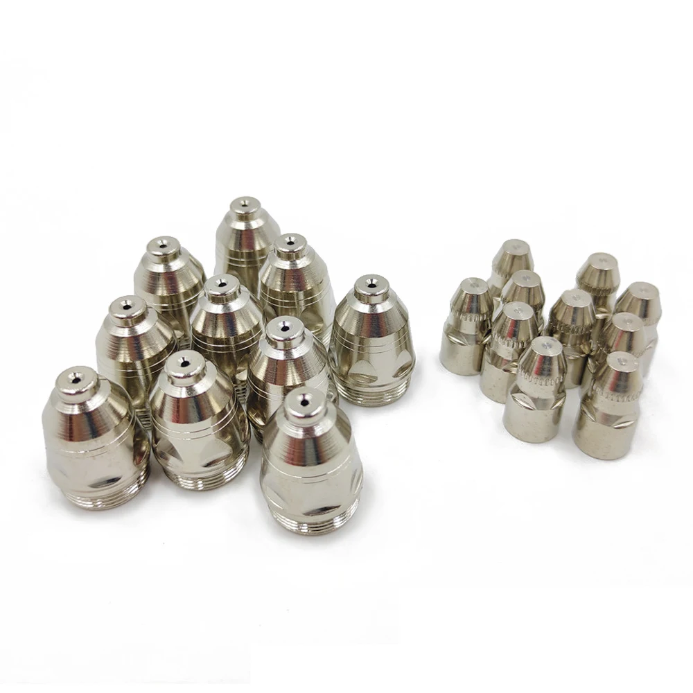 Plasma Cutter Electrodes Nozzles 10/20pcs Premium P80 Plasma Cutting Torch Consumable Cutting 60A 80A 100A P80 CNC Plasma Torch Tip Electrode Nozzle