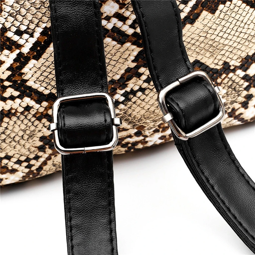 Aelicy Backpack Women Pu Leather Female Backpacks Teenager Fashion Leopard Students Shoulder Bag Knapsack 1203