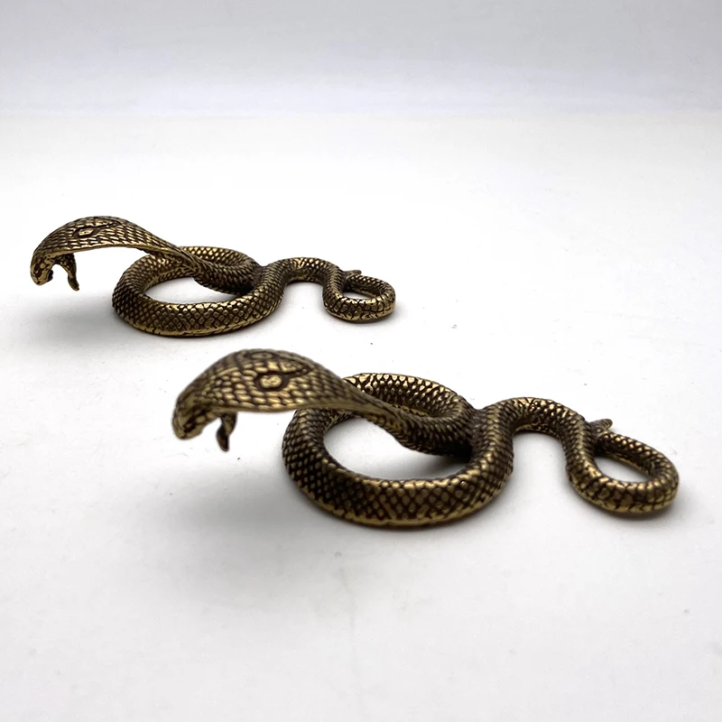 Cobra Zodiac Snake Statue Miniature Figurines (9)