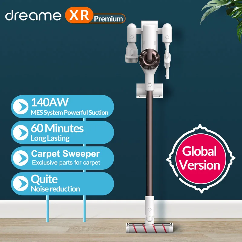 Permalink to Dreame XR Premium Handheld Wireless Vacuum Cleaner Portable 22Kpa Cyclone Filter All in One Dust Collector Carpet Sweeper
