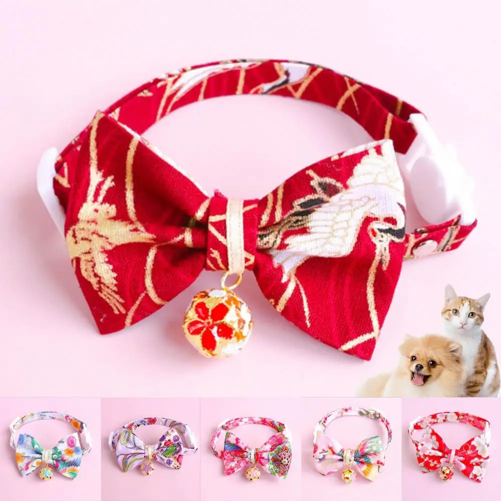 Collare Per Gatto Colore Vibrante Collana Per Animali Domestici Breakaway Pet Gatti Cani Collari Con Fiocco
