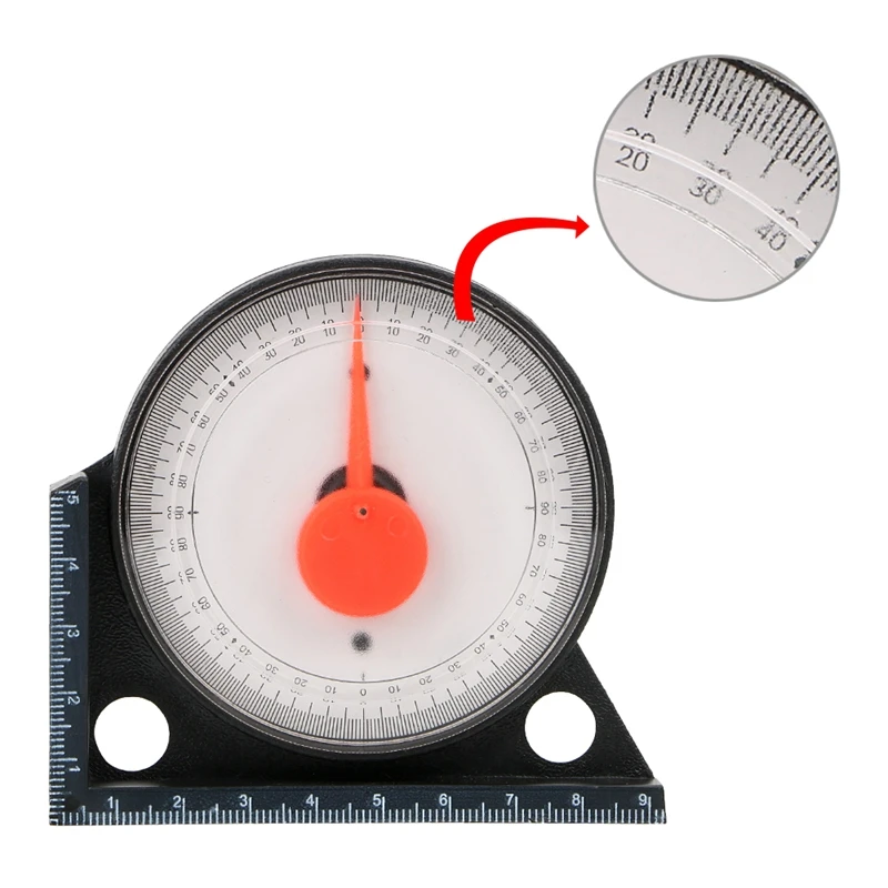 Наклонный уровень, мини-Клинометр, измерительный инструмент, измерение угла, транспортир, уклон, измерительный инструмент, практичный