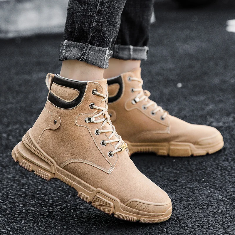 OLOME классические резиновые мужские повседневные ботинки Botas De Hombre взрослые